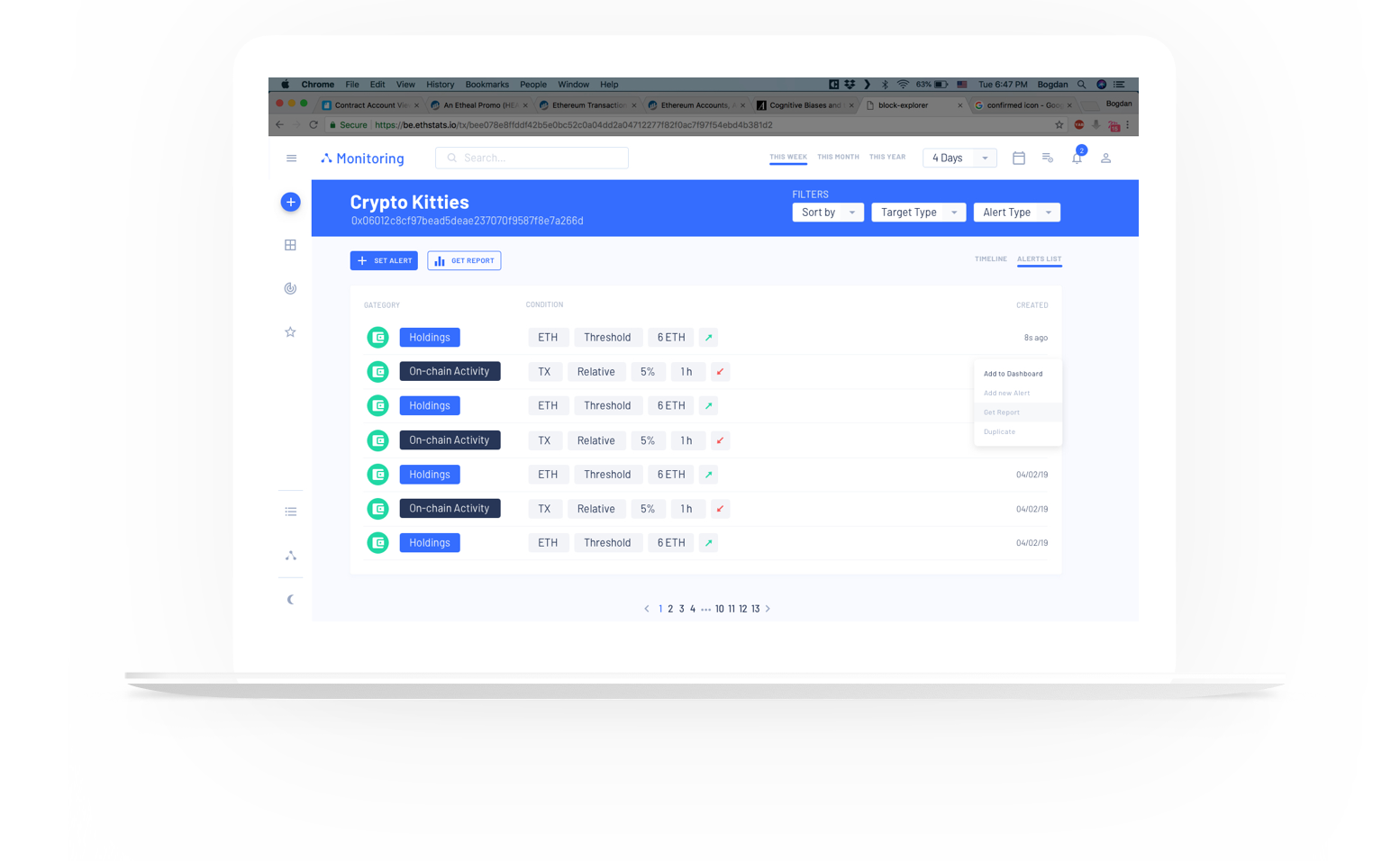 Blockchain Monitoring